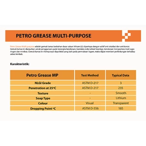 Minyak Gemuk / Grease Petroasia Multi Purpose MP3