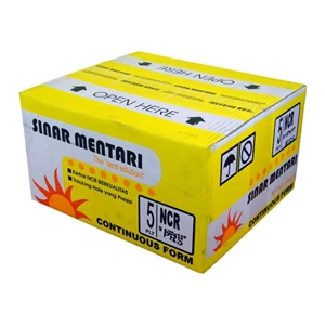 Kertas Printer & Fotocopy Sinar Mentari 5-Ply Continuous Form Prs 9.5" X 11/2"  Colour 1 Box