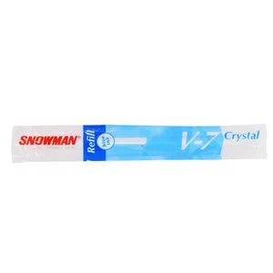 Alat Kantor Lainnya Snowman Pen Refill Rf-V7 For V-7 0.7 Mm Blue 1 Pc