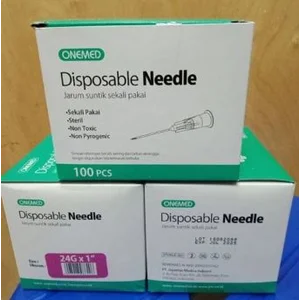Jarum Suntik Onemed 24g - Disposable Needle