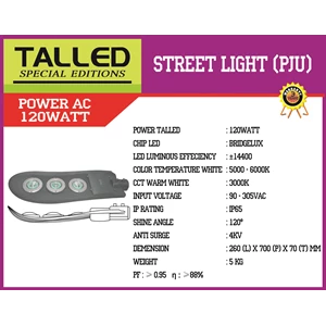Street Light Talled AC 85-265VAC 120-150 watt (White dan Warm White)