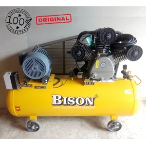 Air Compressor Bison 10Hp 8Bar Motor 380V 3Phase 50Hz Kompresor Listrik 