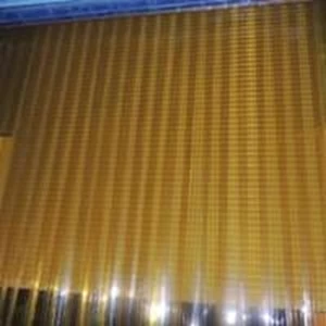 Plastic Curtain Pvc Yellow Riau