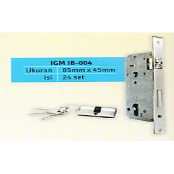 Kunci Pintu Igm Ib-004 Size 85Mm X 45Mm