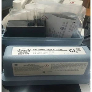 Hach 223101 Chlorine (Free & Total) Color Disc Test Kit Model Cn-66