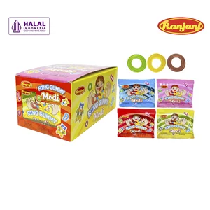 PERMEN RANJANI MODI RING GUMMY CANDY ANEKA RASA (1BOX * 24 PCS * 9GRAM) 