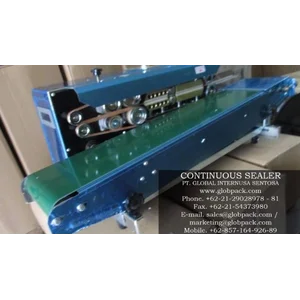 Mesin Segel Plastik Continuous Sealer