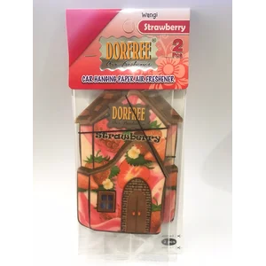 Parfum Mobil dan Ruangan Gantung - Dorfree Hanging Paper - "STRAWBERRY"