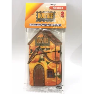 Parfum Mobil dan Ruangan Gantung - Dorfree Hanging Paper - "ORANGE"