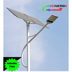 Lampu Jalan Pju Tenaga Surya Led 65 Watt - 24 Vdc - 9M (P Series)