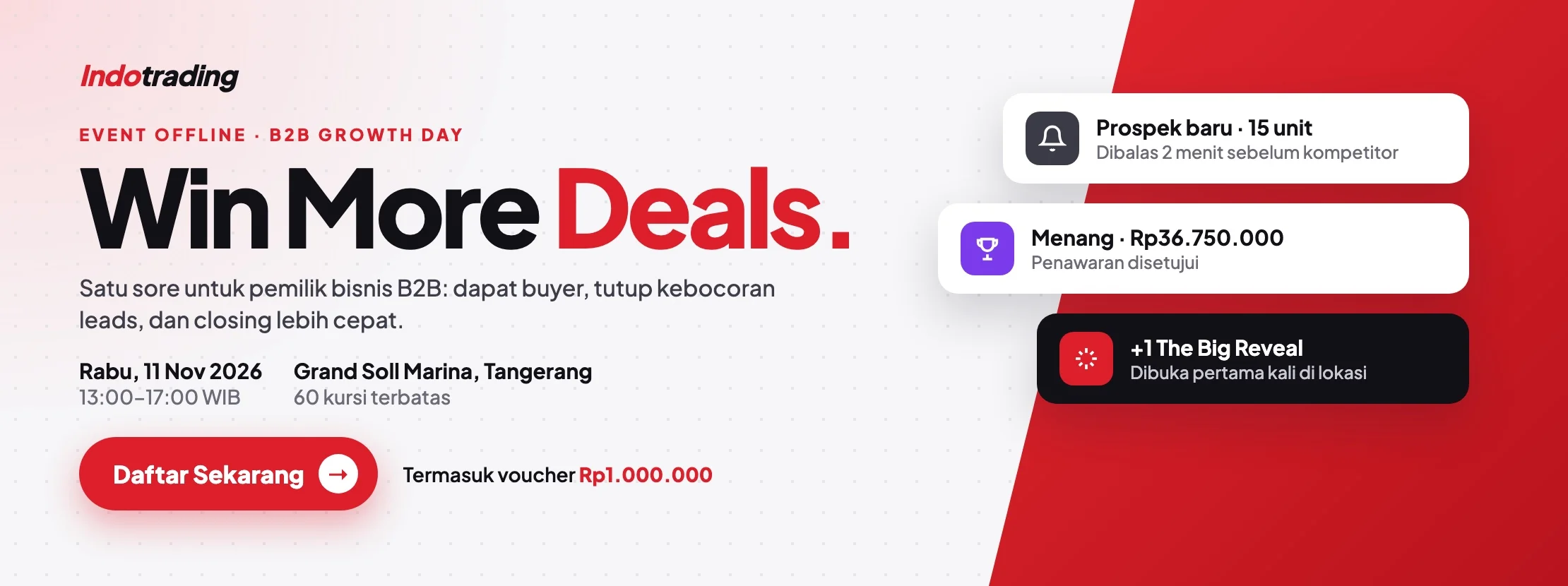 indotrading, largest supplier network