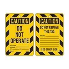 Safety Tag Image