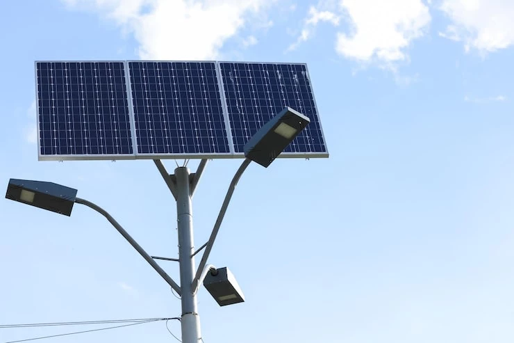 lampu PJU solar cell 