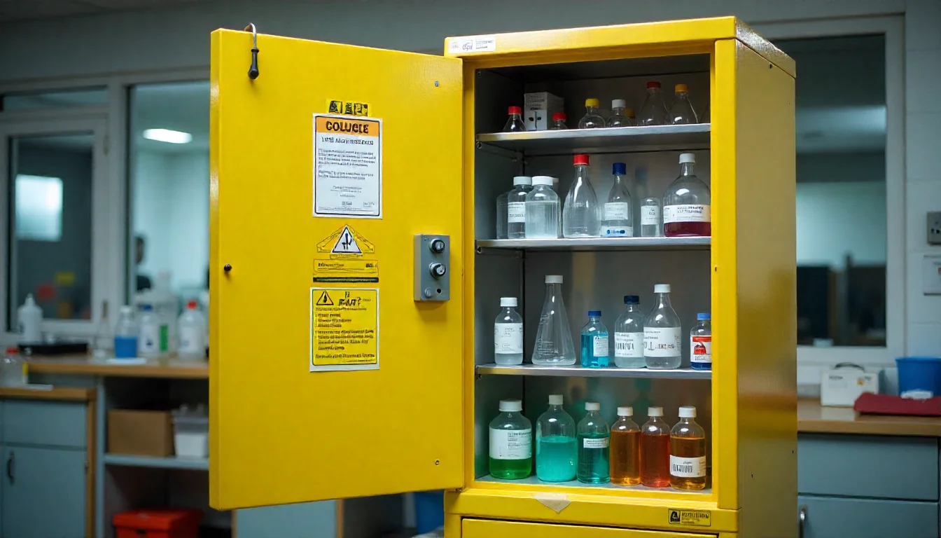 Why Acid Cabinet Storage Is Essential in Every Research Facility