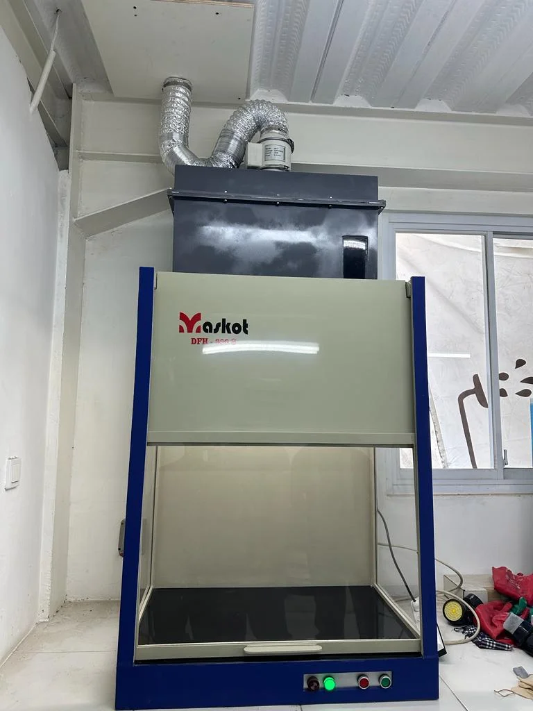 Pemasangan Ductless Fumehood PT Indolumas Grease CHAMPOIL - foto 1