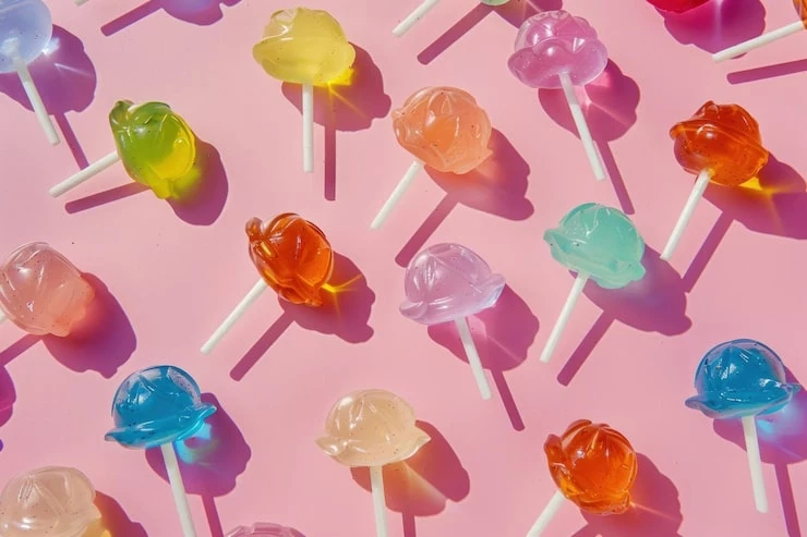 ??Permen lolipop